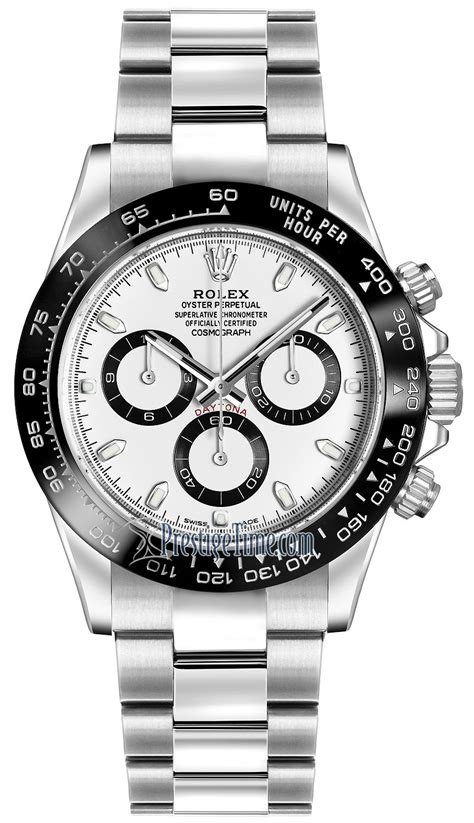 rolex cosmograph daytona stainless steel white face|116500LN White Rolex Cosmograph Daytona Stainless Steel .